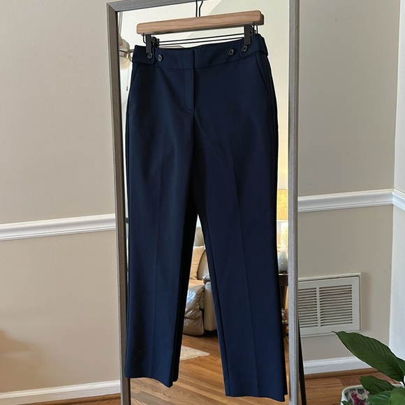 Ann Taylor‎ Trouser Abby Blue Pants Size 2 - Picture 1 of 8